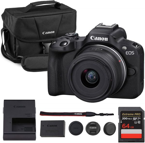 neon-CAM-CANON-R50-KIT-1 Canon EOS R50 Mirrorless Kit (RF-S 18-45mm)