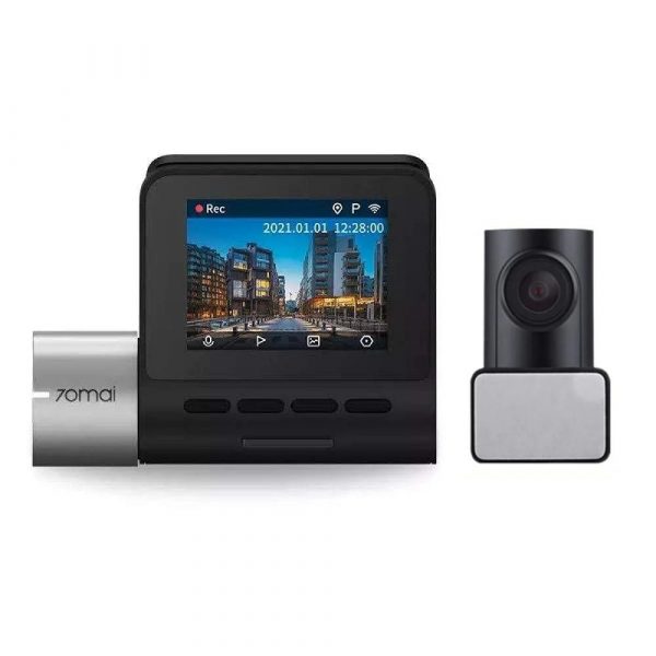 70mai Dash Cam Pro Plus, 2-Channel, 4K
