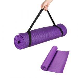 Yoga Mat, 6mm, Non-Slip, with Carry Strap